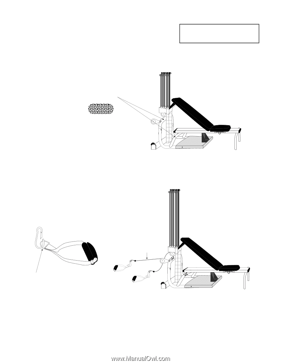 Bowflex Power Pro and XTL Leg Extension Foot Rubber End Caps for Leg Attachment 