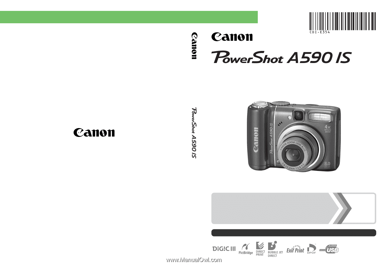 Canon powershot a590 user manual pdf 2 10