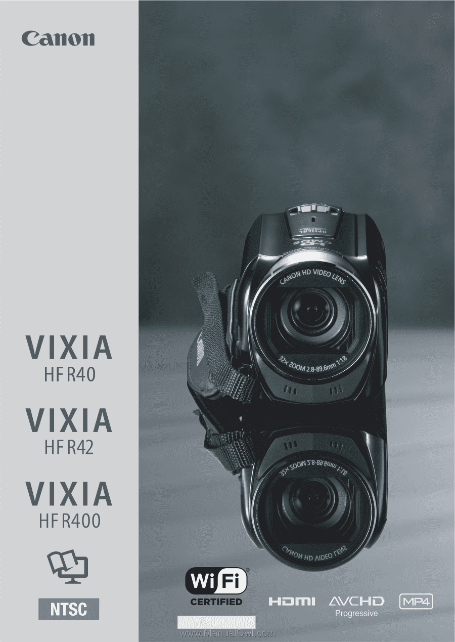 Canon VIXIA HF R400 | Instruction Manual