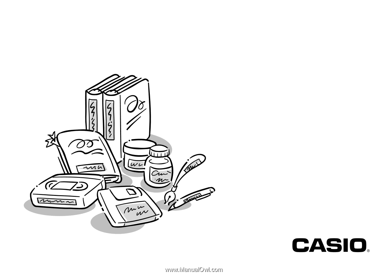 Casio KL-820 | User Guide