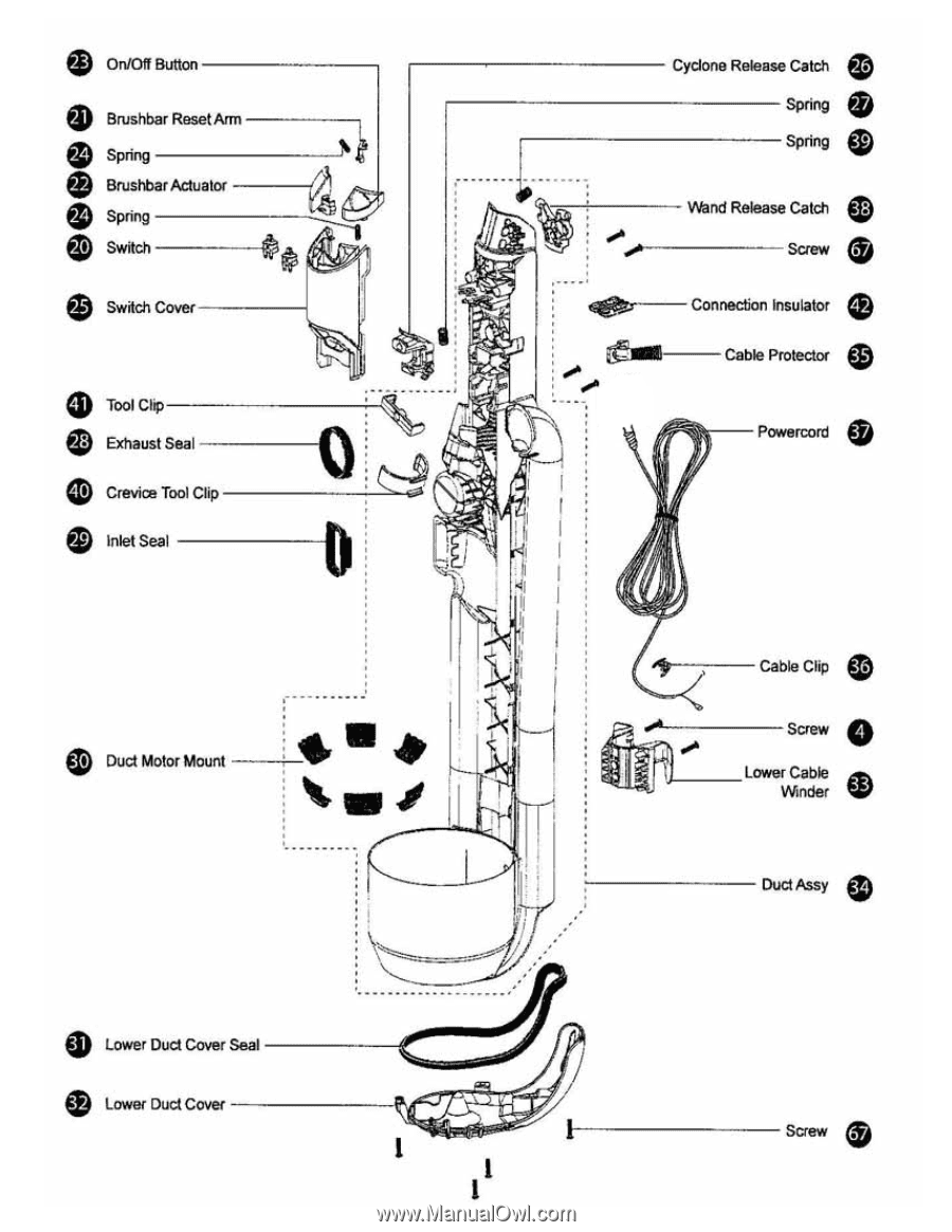 34 Dyson Dc17 Parts Diagram