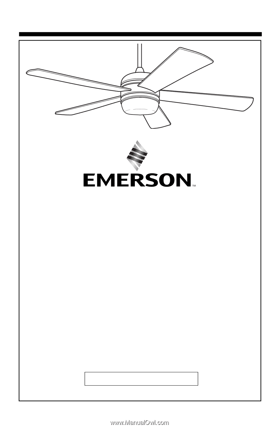 Emerson Cf930 Owner Manual