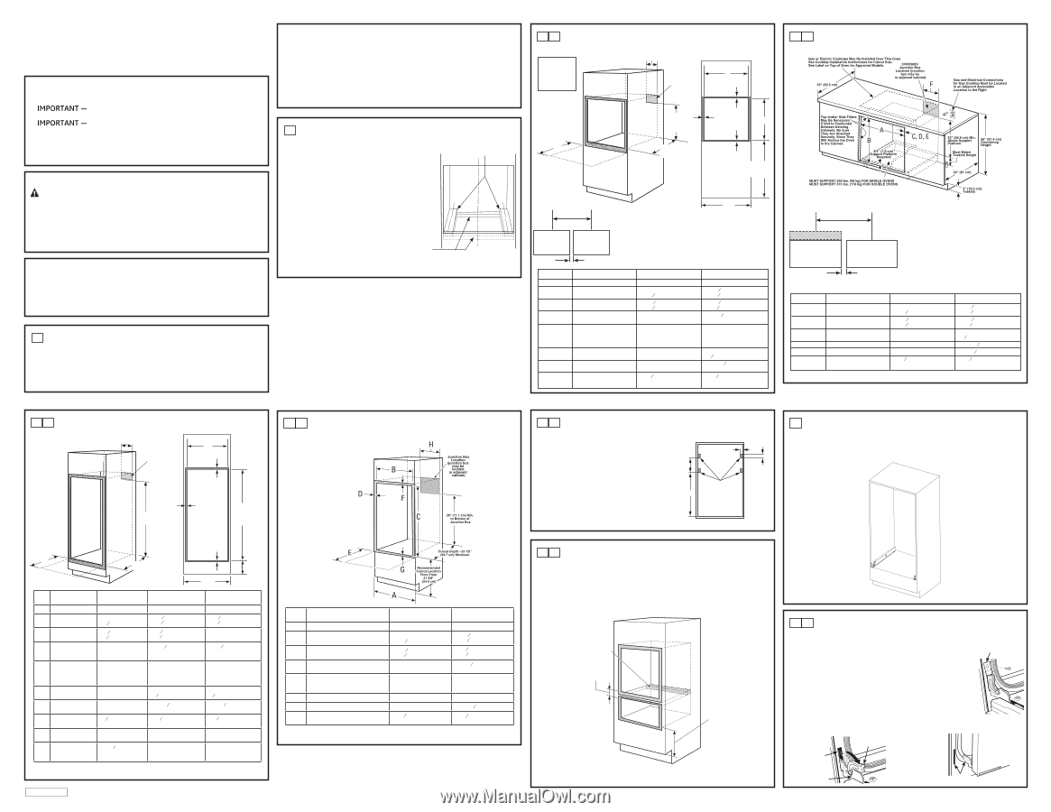 GE PT7800SHSS Installation Instructions