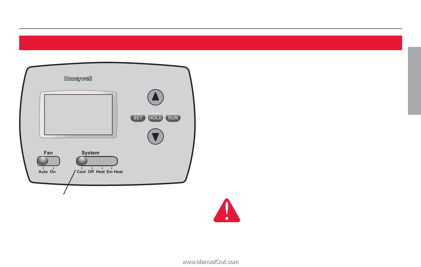 How To Reset Honeywell Thermostat Th4110d1007