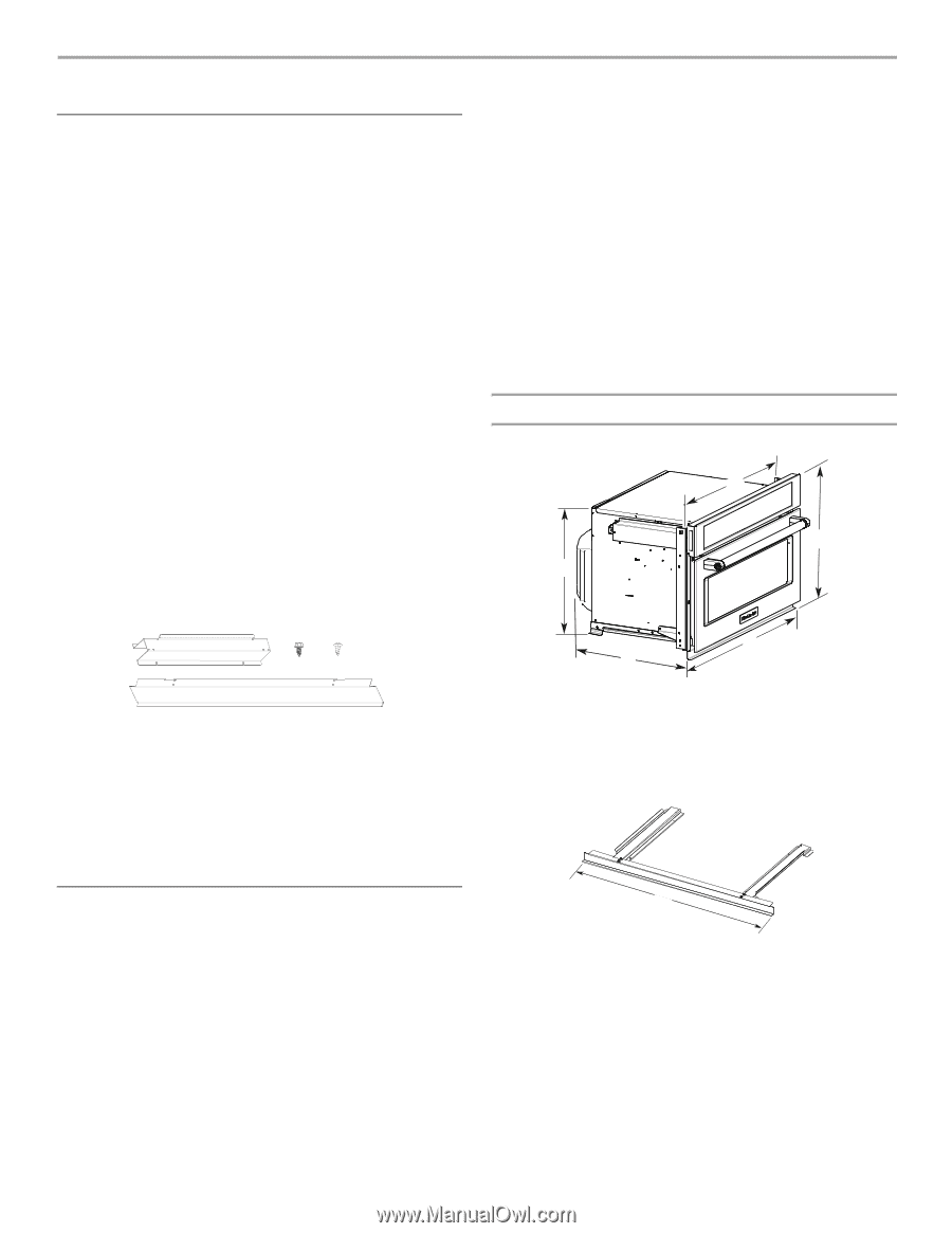 Kitchenaid Kmbs104ess Installation Guide Page 1