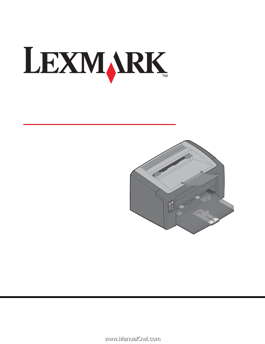 Lexmark e120 драйвер скачать бесплатно