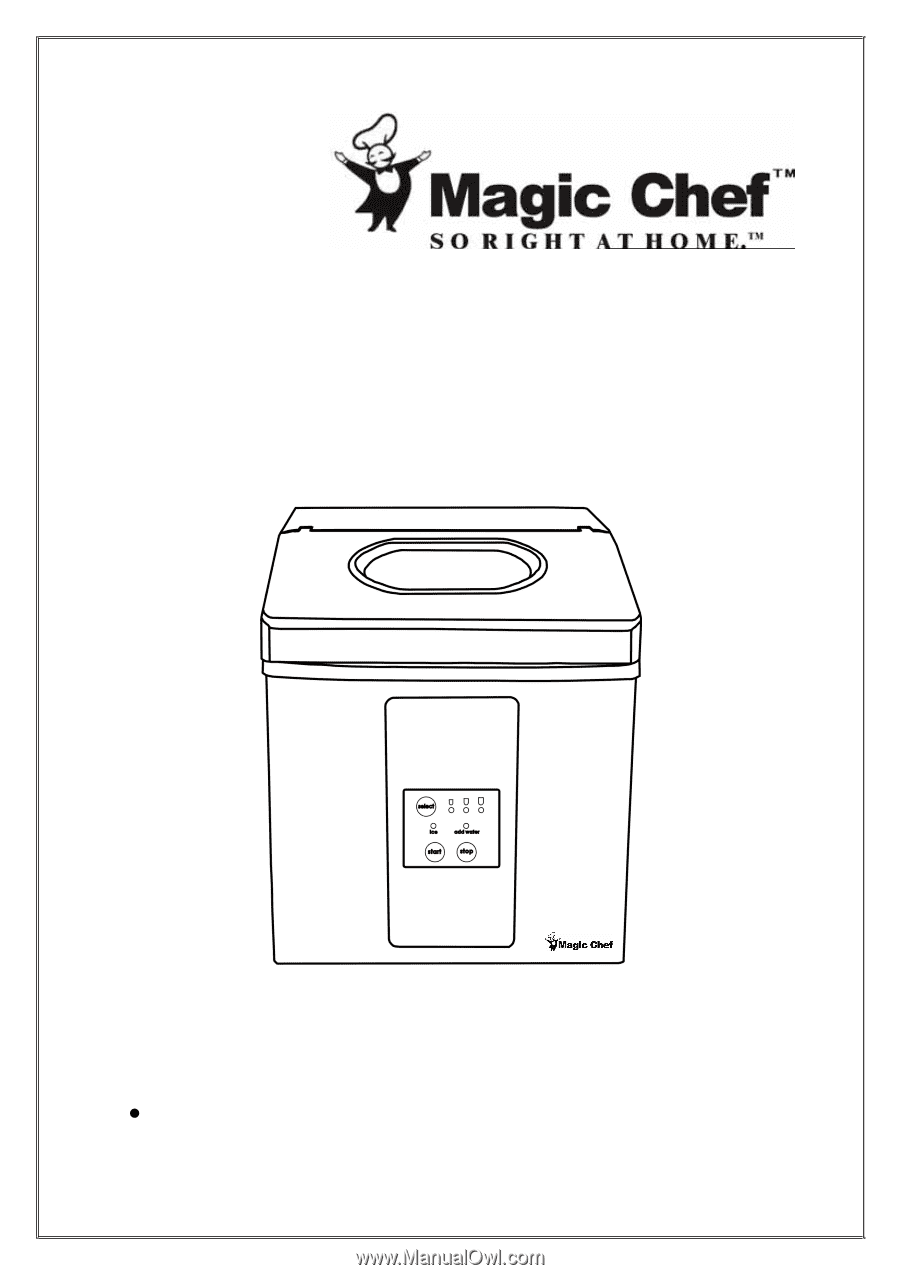 User manual Magic Chef MCIM30SST (English - 10 pages)