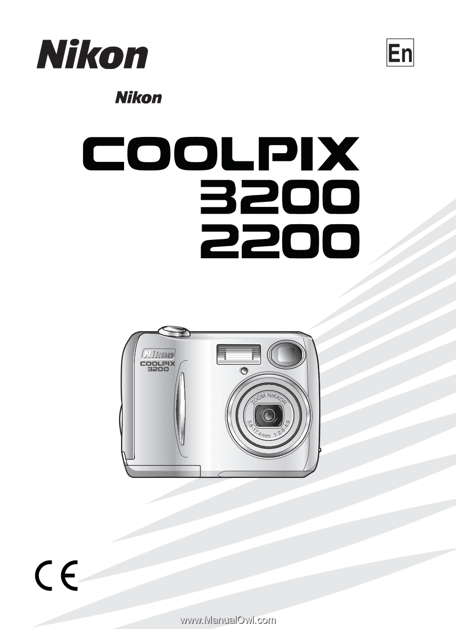 iets onder uitlijning Nikon COOLPIX 3200 | User Manual