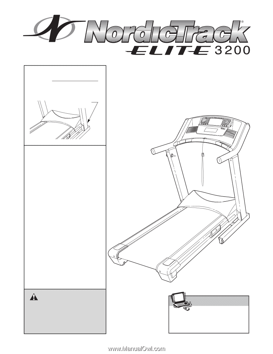 NordicTrack Elite 3200 Treadmill | English Manual