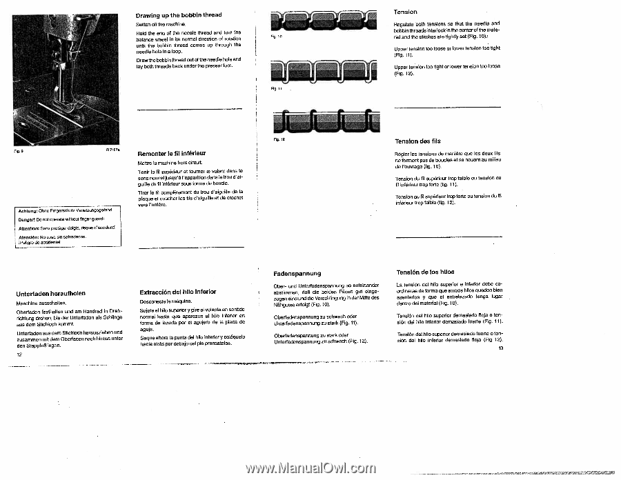Pfaff 138 | Owner's Manual - Page 7