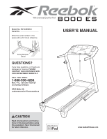 Reebok 8000 Es Treadmill Manual