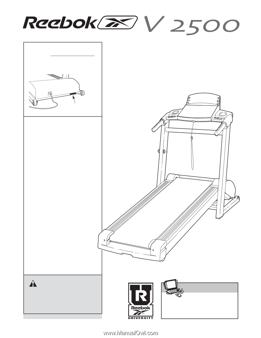 reebok 5 series treadmill manual