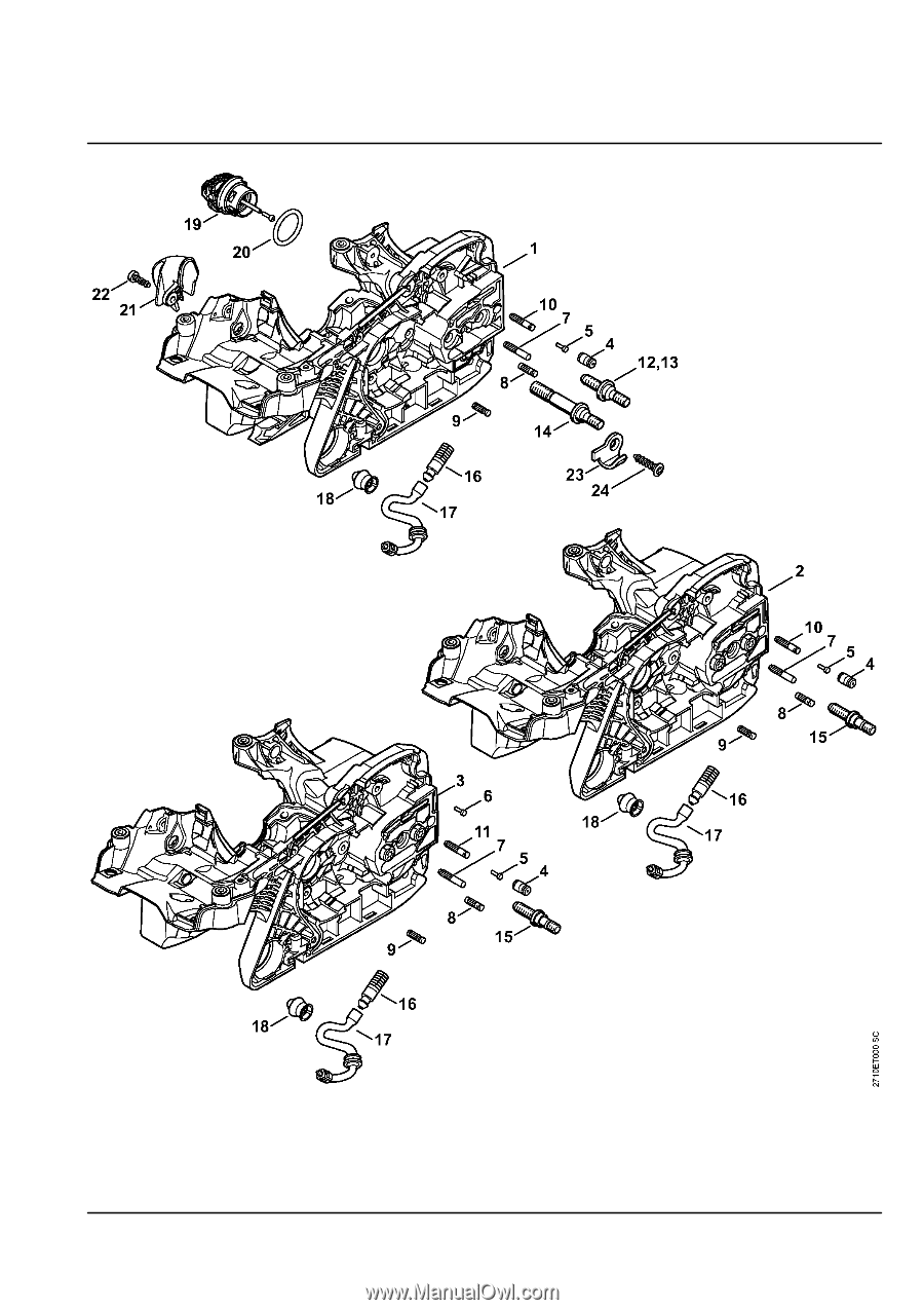 Stihl MS 291 | Parts List