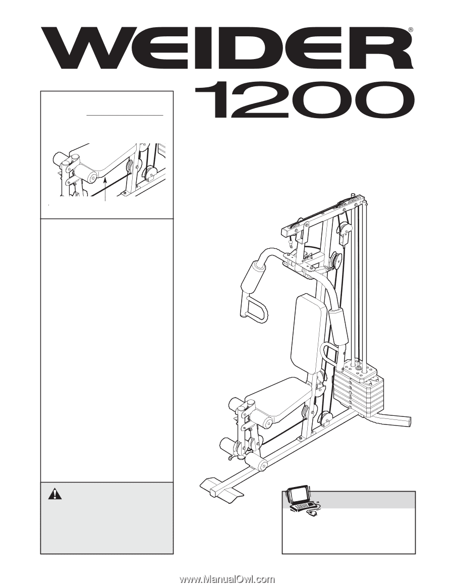 Weider 1200 Exercise Chart