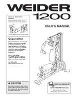 Weider 1200 Exercise Chart
