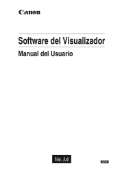 Canon C50Fi Viewer Software User's Manual (Spanish version)