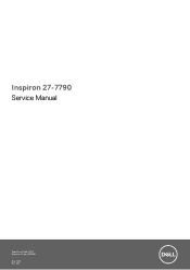 Dell Inspiron 7790 AIO Inspiron 27-7790 Service Manual