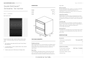 Fisher and Paykel DD24DDFTB9_N Quick Reference guide