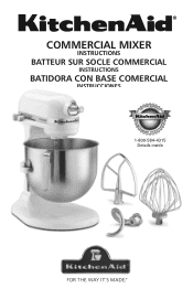 KitchenAid KSM8990WH Use and Care Guide