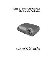 Epson PowerLite 82c User's Guide