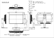 NEC PA241W-BK PA241W-BK : mechanical drawing