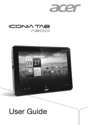 Acer Iconia A200 User Guide
