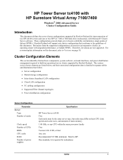 HP Tc4100 hp tc4100 virtual array config guide for Microsoft Windows 2000 A.S. Clusters  PDF, 463K, 5/2/2002