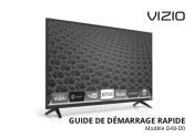 Vizio D48-D0 Quickstart Guide French
