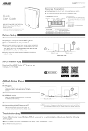 Asus ZenWiFi BQ16 Pro 2PK QSG Quick Start Guide