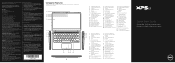 Dell XPS 13 Quick Start Guide (PDF)