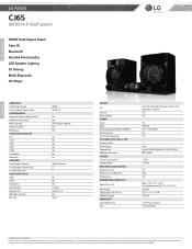 LG CJ65 Owners Manual - English