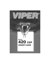 Viper 420ESP Owner Manual