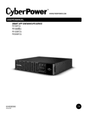 CyberPower PR1000RT2UN User Manual