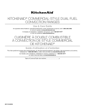 KitchenAid KFDC558JMH Owners Manual 1