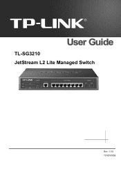 TP-Link TL-SG3210 TL-SG3210 V1 User Guide
