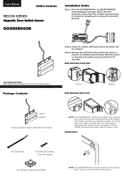 CyberPower DOORSENSOR User Manual