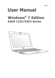 Asus Eee PC 1225C User Manual