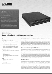 D-Link DXS-3610 Datasheet