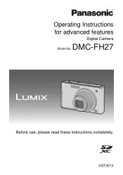 Panasonic DMC-FH27K DMCFH27 User Guide