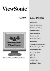 ViewSonic VX900 User Guide