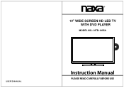 Naxa NTD-1955A English manual
