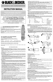 Black & Decker 9078 Type 1 Manual - 9078