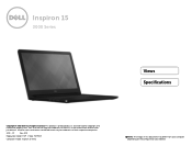 Dell Inspiron 15 3552 Specifications