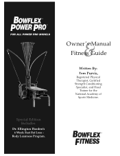 Bowflex Power Pro Owners Manual