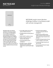 Netgear WBC502B2 Product Data Sheet
