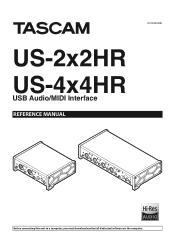 TASCAM US-2x2HR Reference Manual