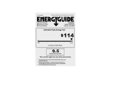 Frigidaire FFRS1222Q1 Energy Guide