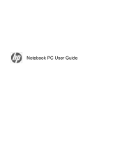 HP G42-400 Notebook PC User Guide - Windows 7