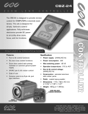 Ganz Security CBZ-24 Specifications