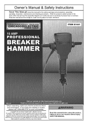 Harbor Freight Tools 61441 User Manual